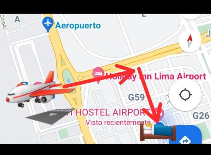 לימה Inti Hostel Airport מראה חיצוני תמונה