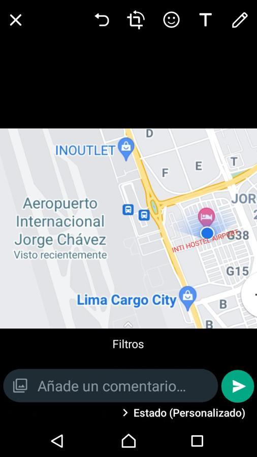 לימה Inti Hostel Airport מראה חיצוני תמונה
